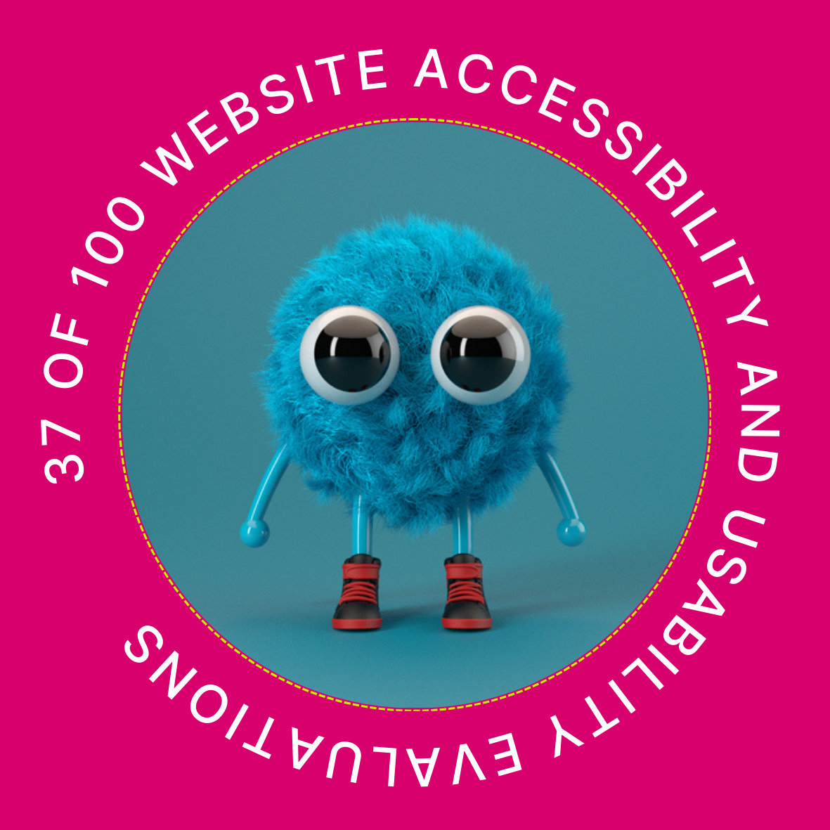 37 of 100 Website Accessibility and Usability Evaluations POAP image