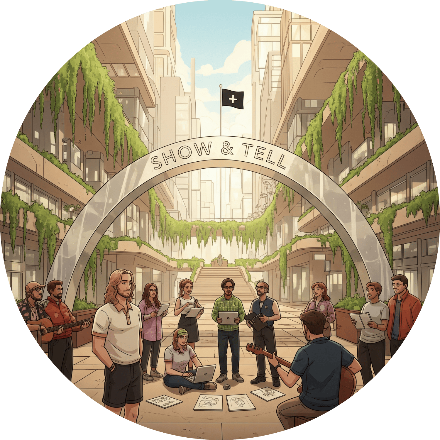 Drop #196823: Show & Tell w/ James of Ârc | Network School (Aug 2025)