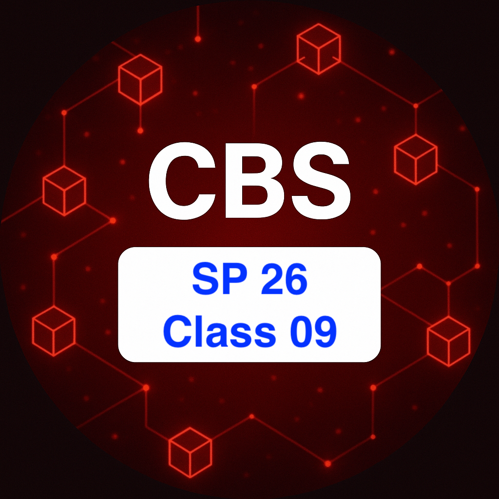 Drop #227173: SP26 Class 9