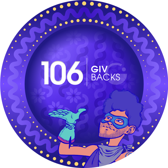 GIVbacks Round 106 POAP image