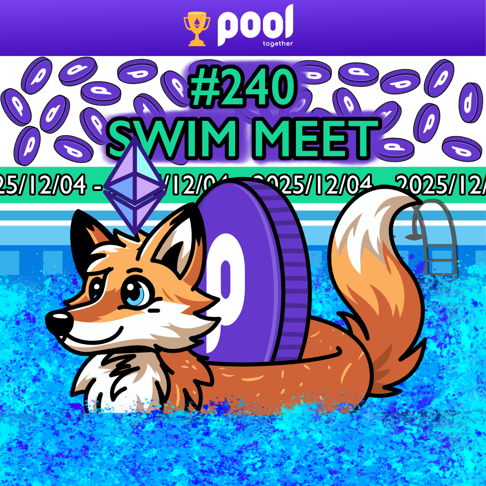 PoolTogether Community Call #240 POAP image