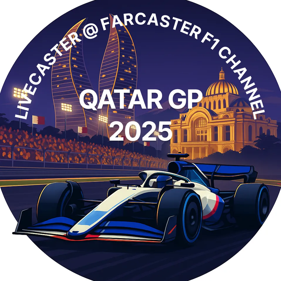 Livecaster @ Formula 1 Qatar Grand Prix 2025 POAP image
