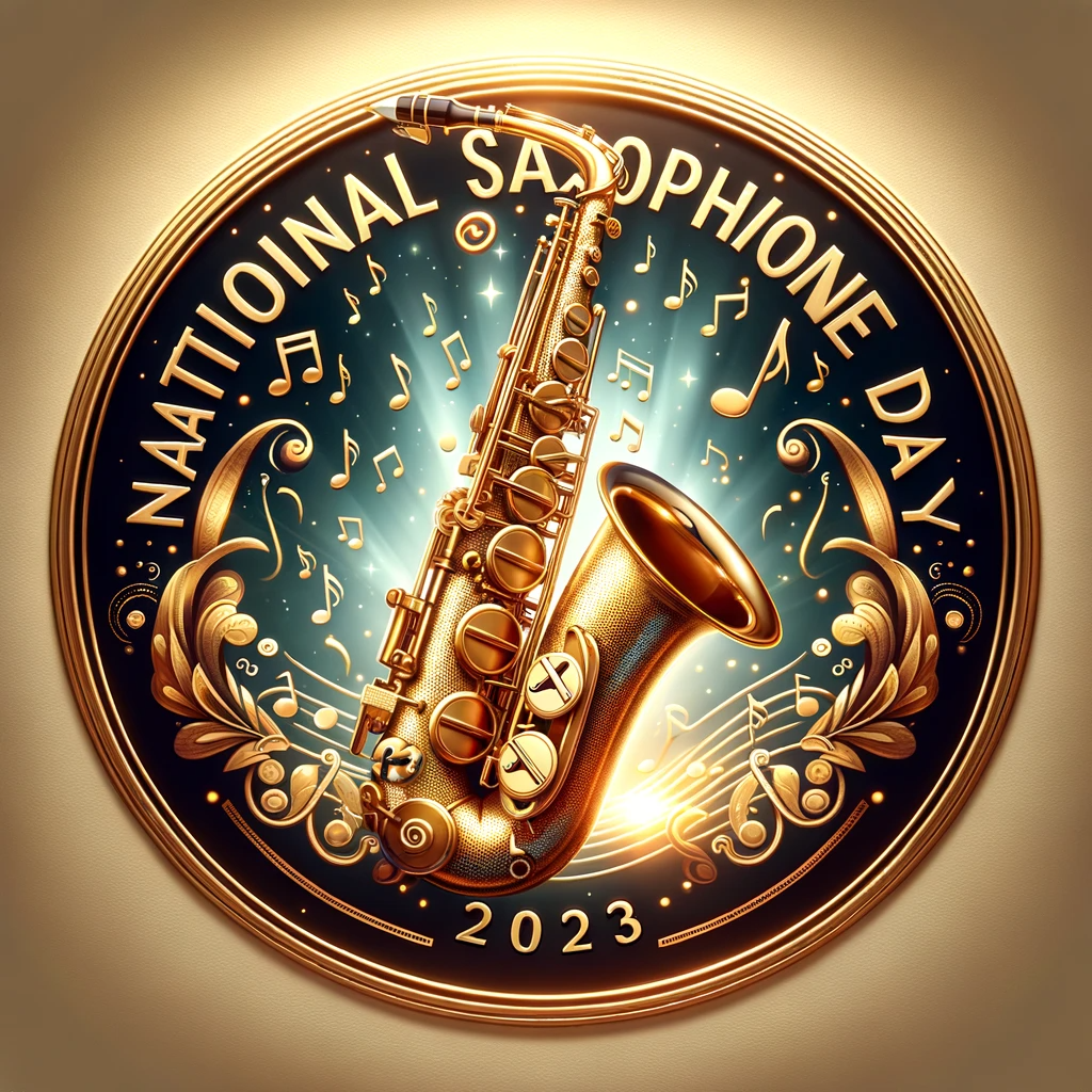 National Saxophone Day 2023 POAP image