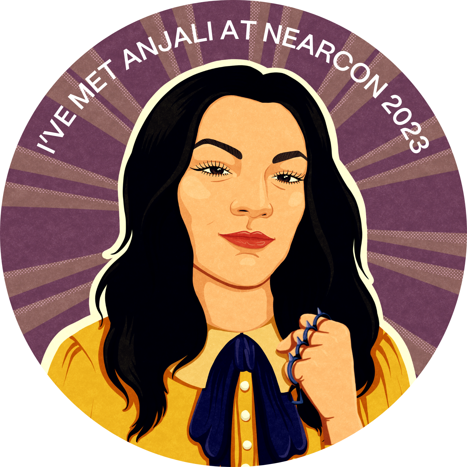 I've Met Anjali in 2023: NEARCON POAP image