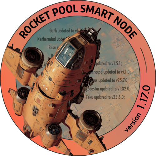 Rocket Pool Smart Node - 1.17.0 POAP image
