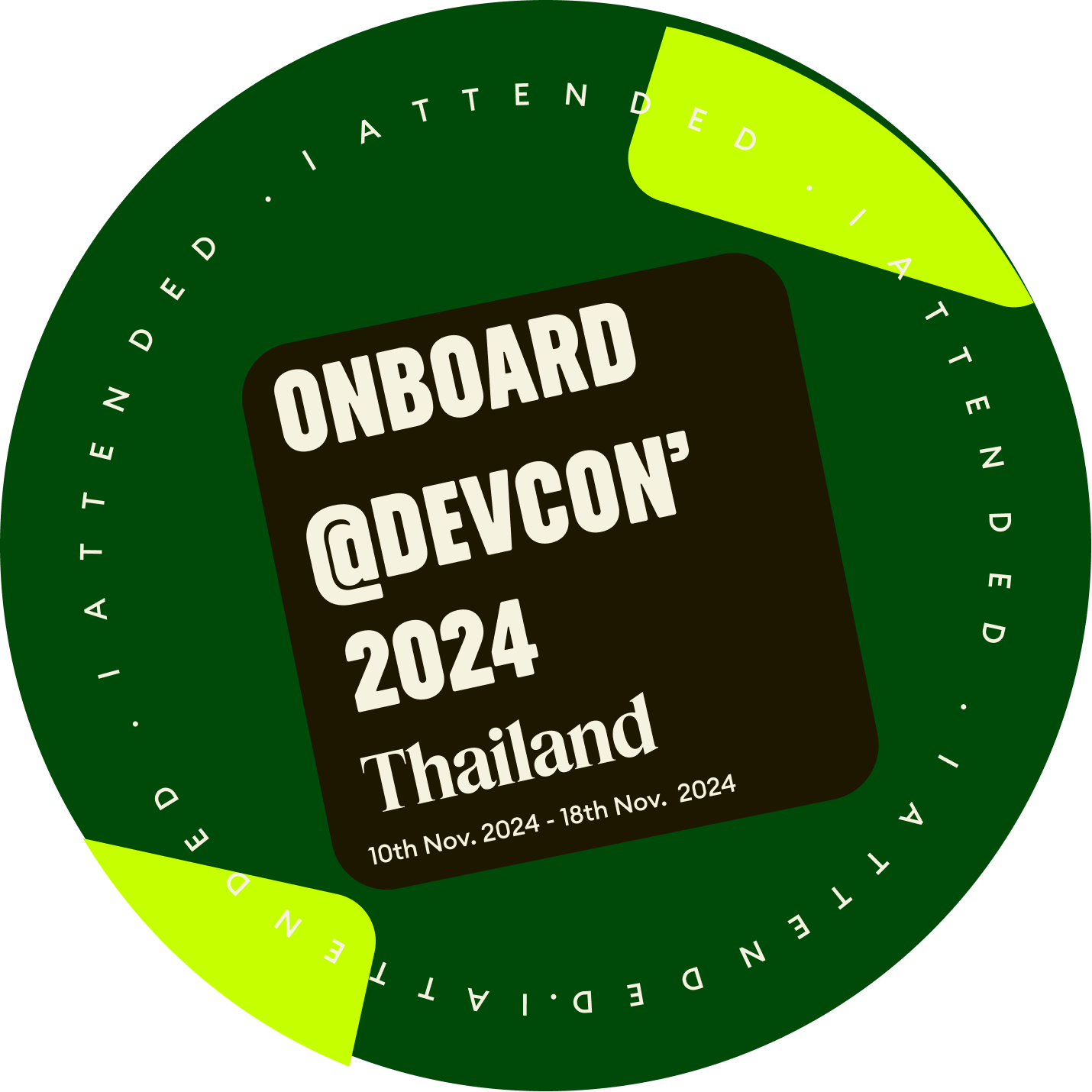 Onboard @Devcon' 2024 POAP image