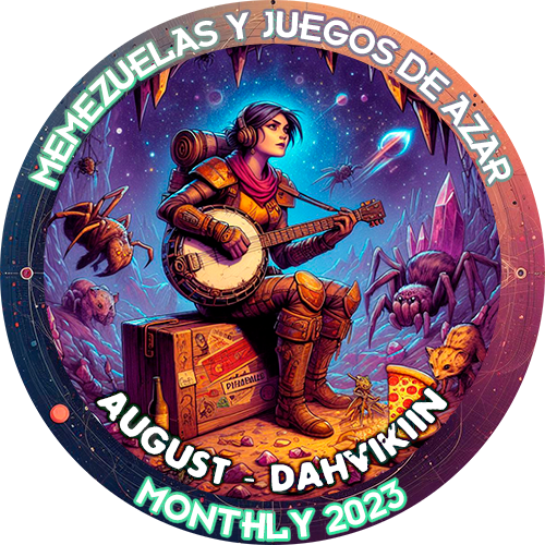 "Memezuelas y juegos de Azar" Discord POAP 2023: Monthly Award – AUGUST POAP image