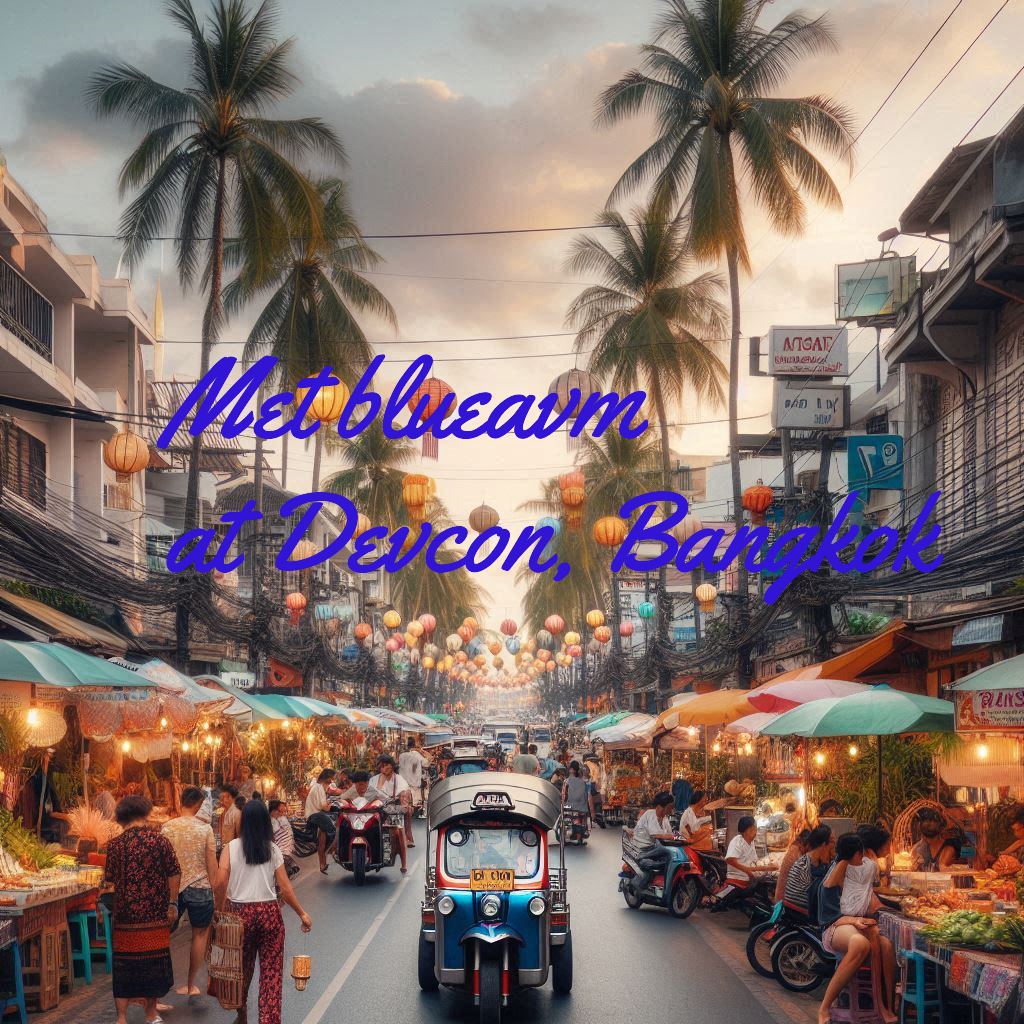 You met Blueavm at Devcon,Bangkok POAP image