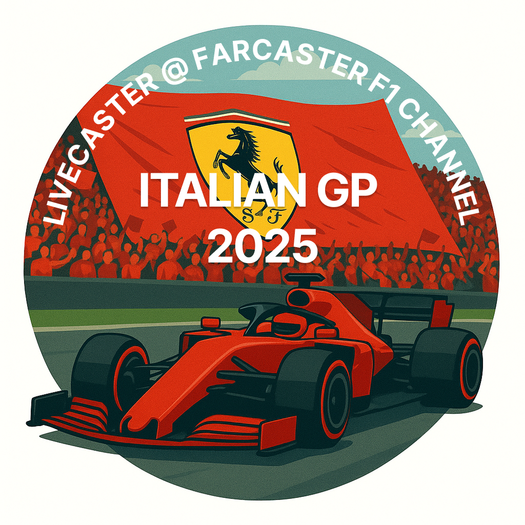Livecaster @ Formula 1 Italian Grand Prix 2025 POAP image