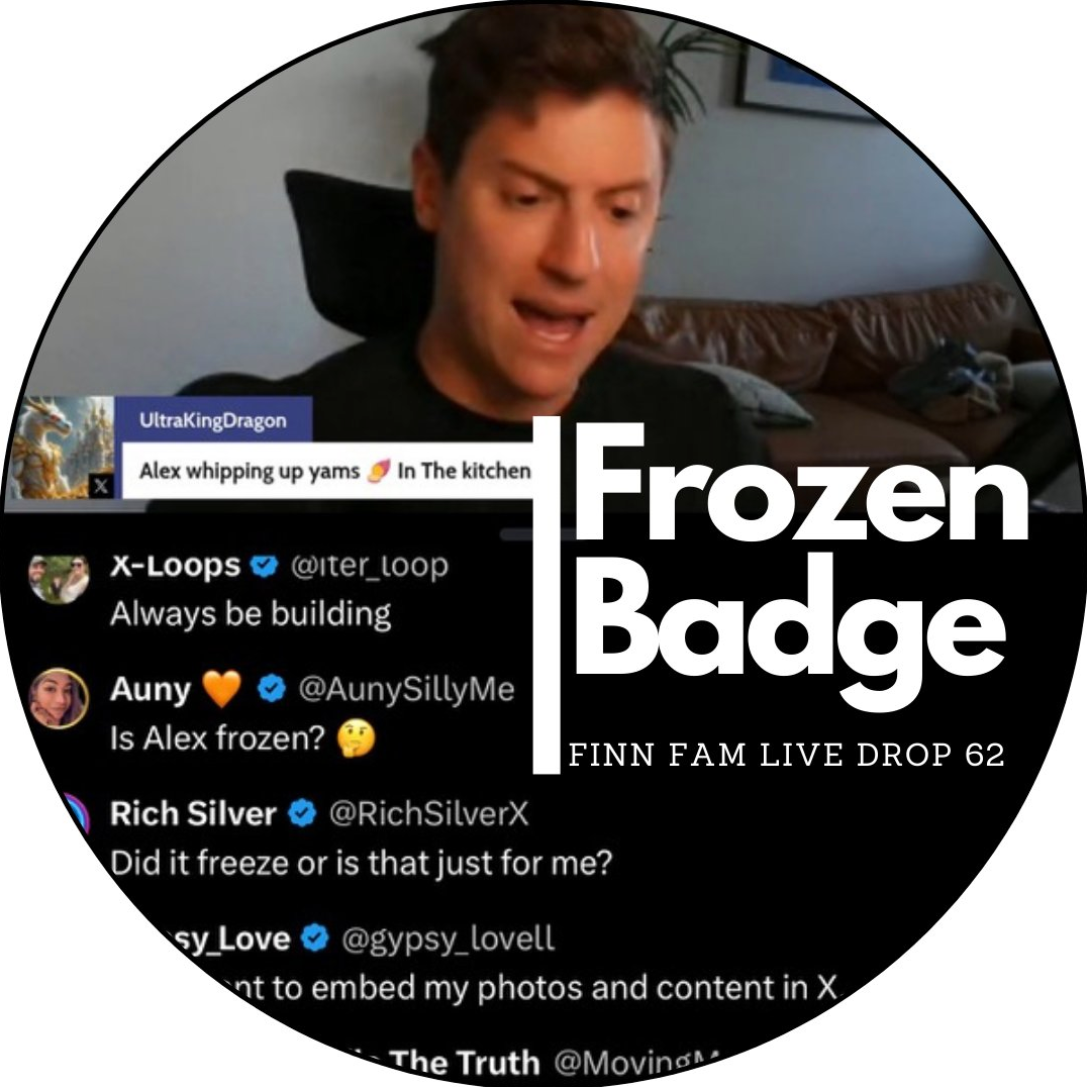 The Finn Fam Frozen 62 Badge POAP image