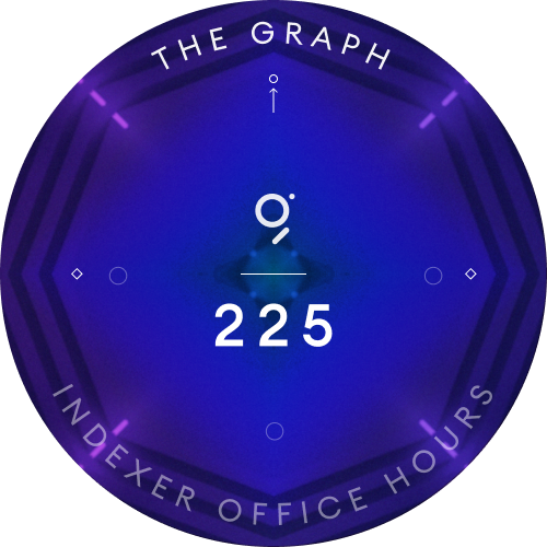 The Graph Indexer Office Hours #225 POAP image