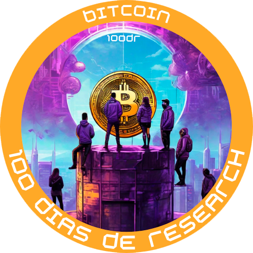 #100DiasDeResearch - Bitcoin POAP image