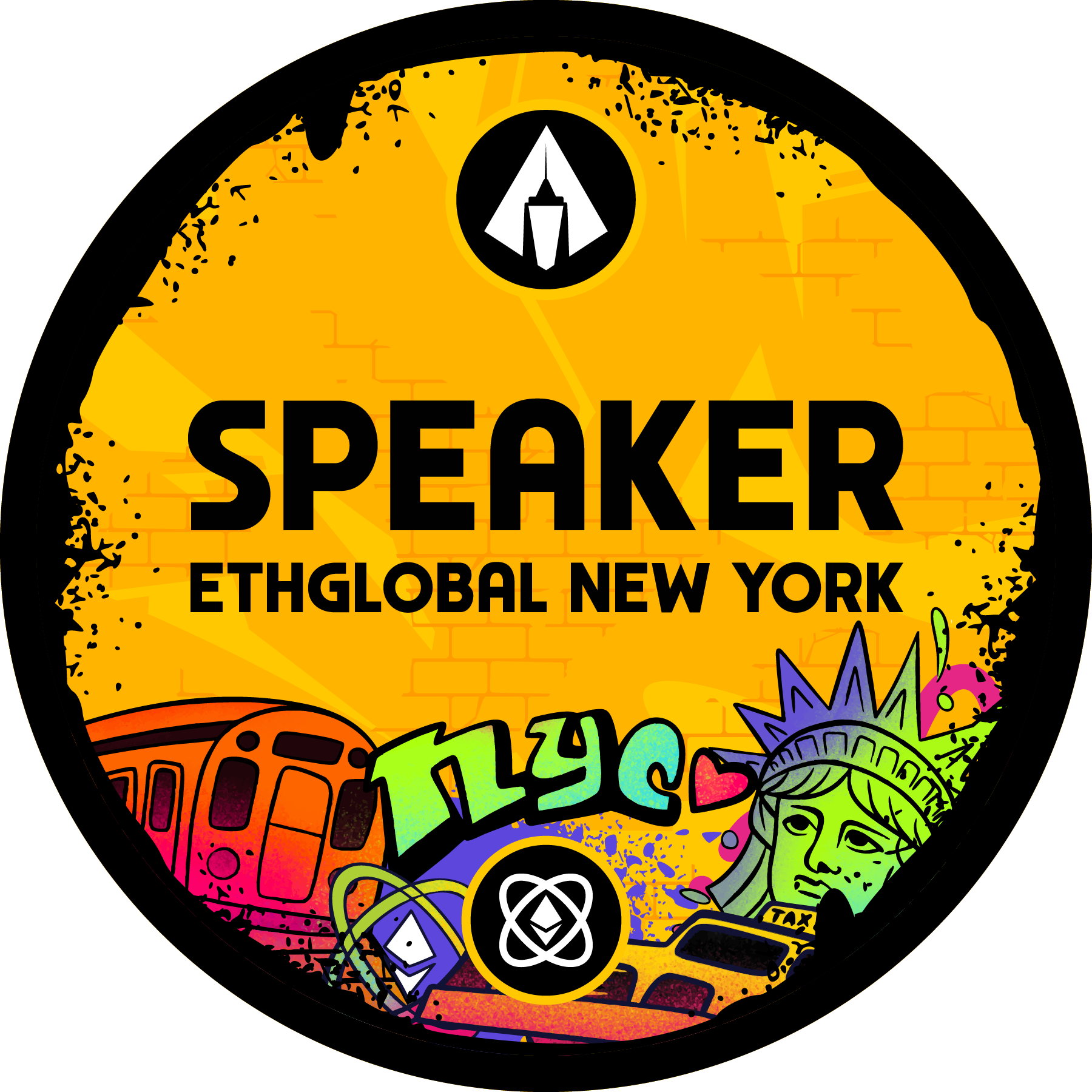 ETHGlobal New York 2025 Speaker POAP image