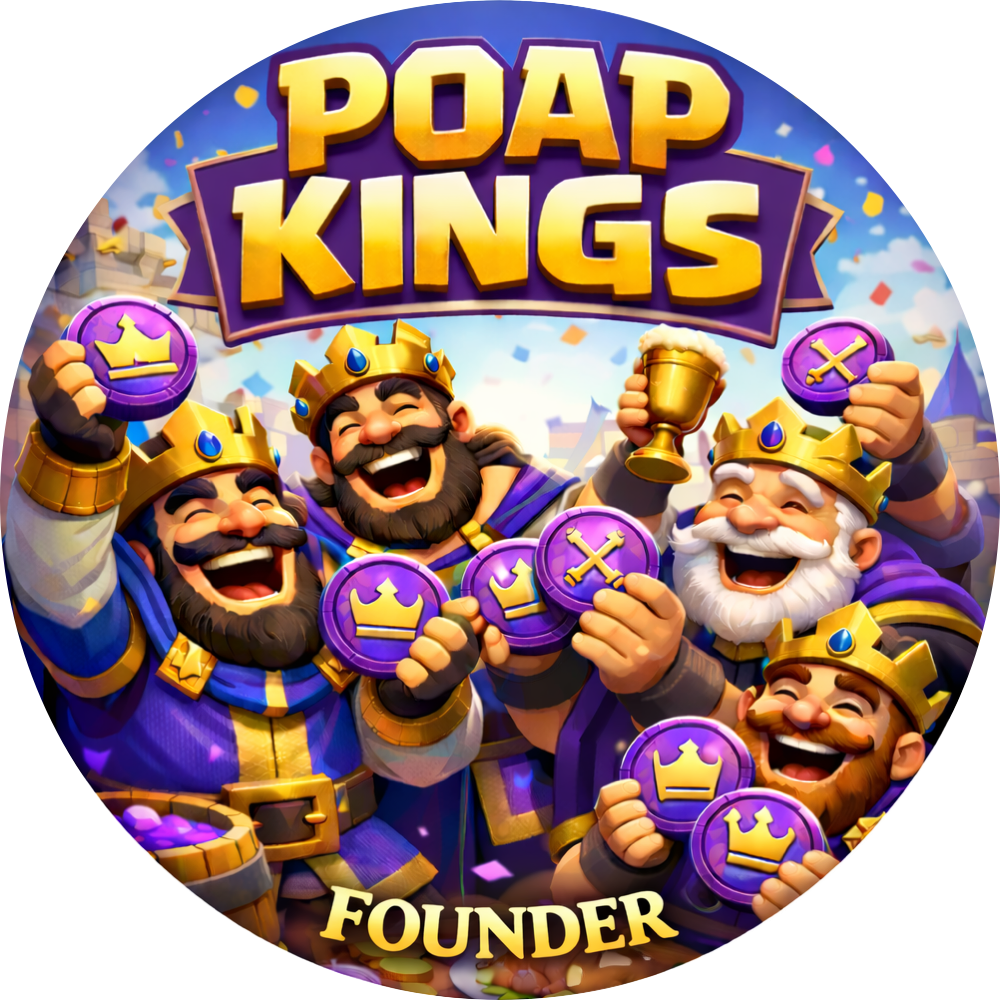 POAP KINGS Founder drop image