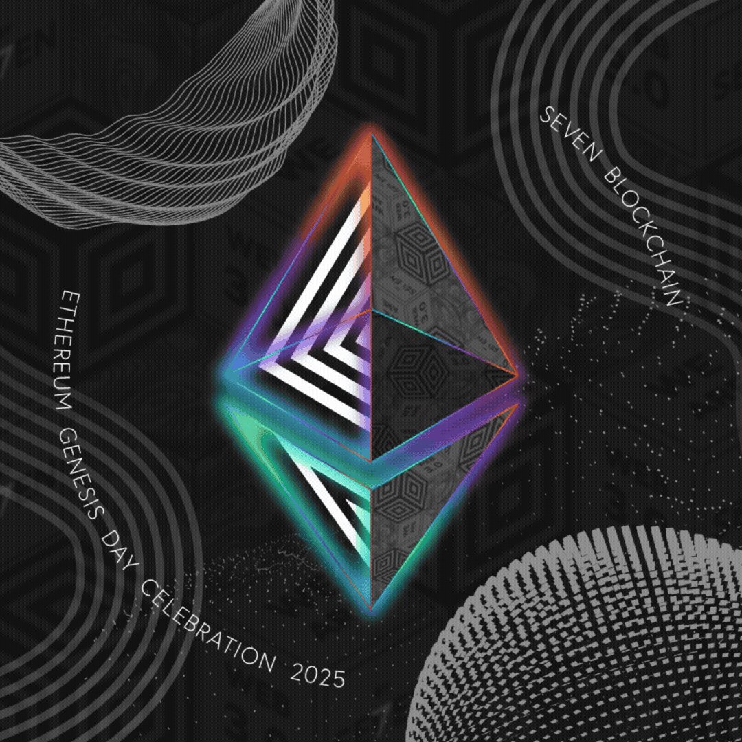 SEVEN Blockchain Ethereum Genesis Day Celebration POAP image
