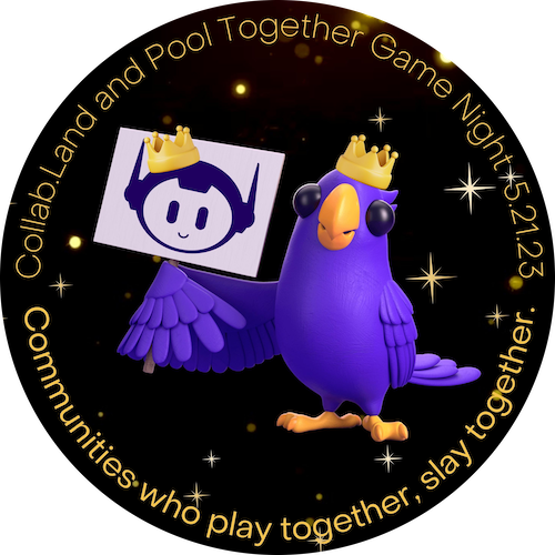 Collab.Land Plays 👑 King of the Castle with PoolTogether POAP image