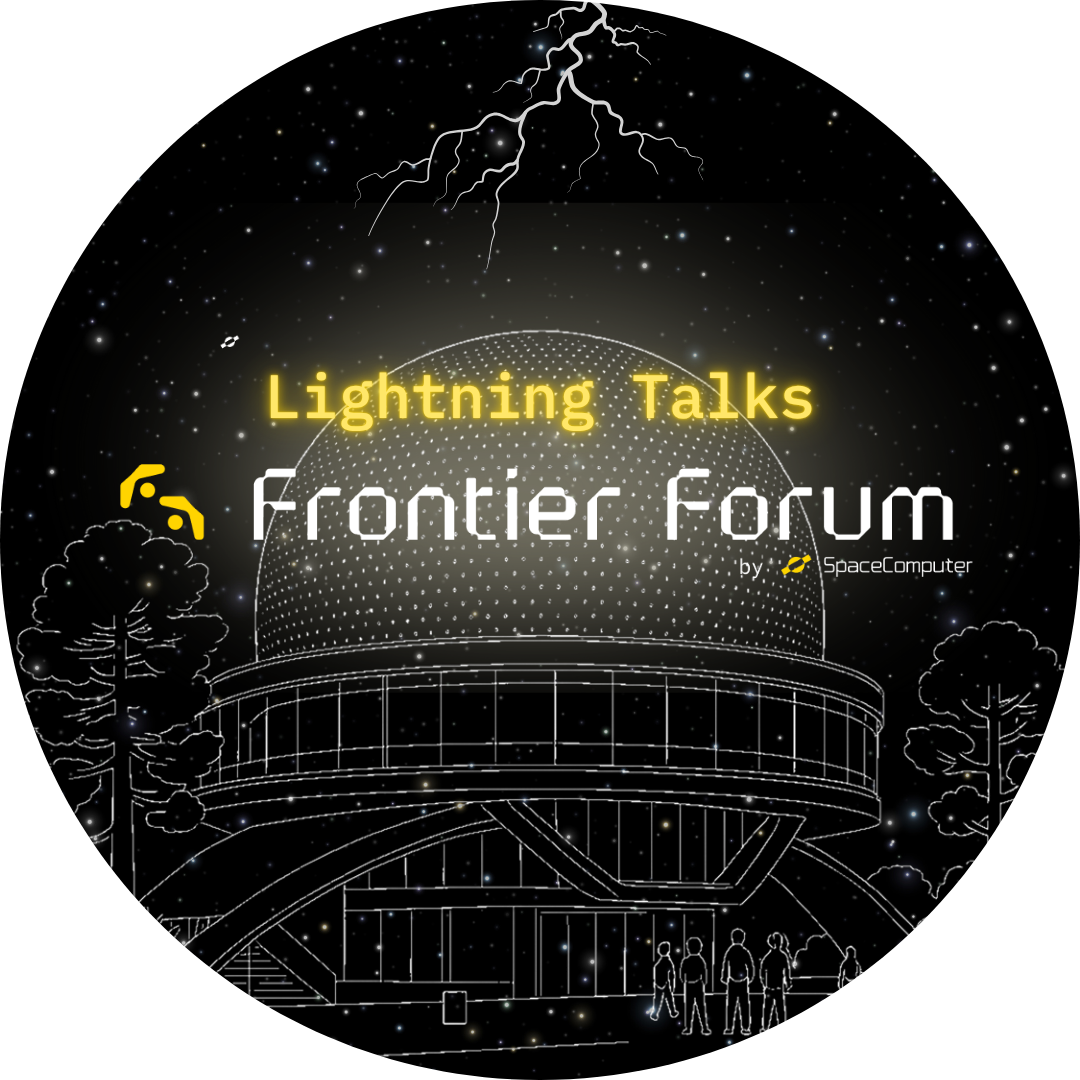 Frontier Forum Lightning Talks POAP image