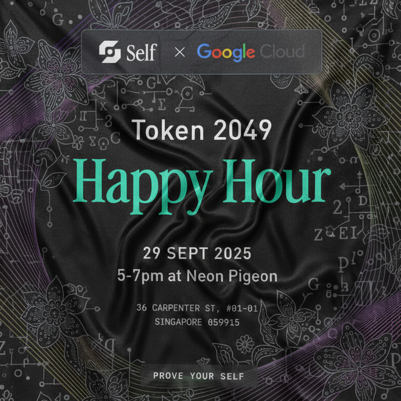 Drop #208635: Self x Google Cloud Web3 - Happy Hour @ Token2049 Singapore