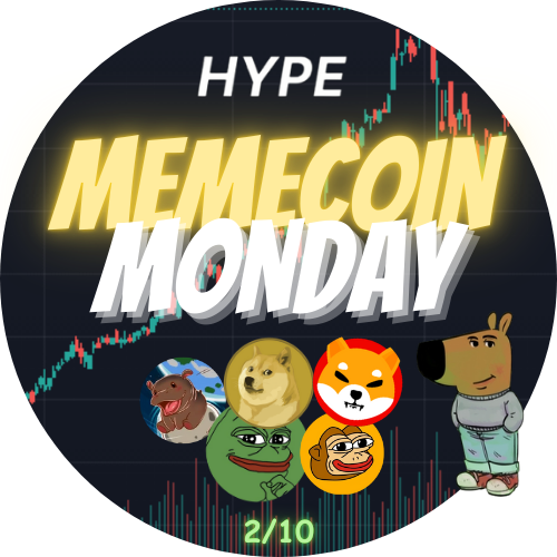 Memecoin Monday w/ hype POAP image