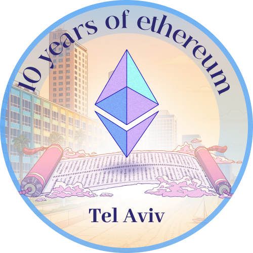 Ethereum 10 Year Anniversary - Tel Aviv Edition POAP image