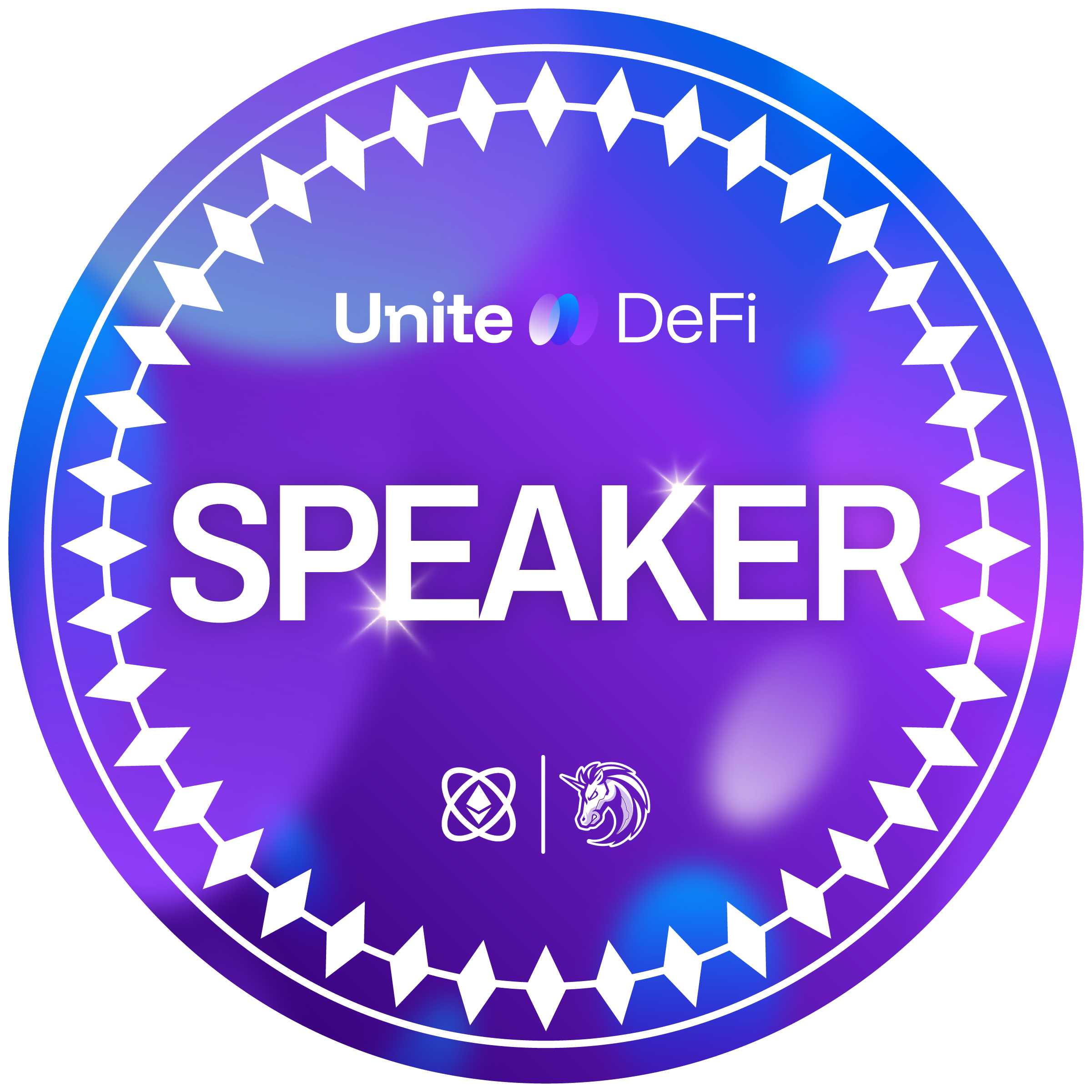 ETHGlobal Unite DeFi 2025 Speaker POAP image