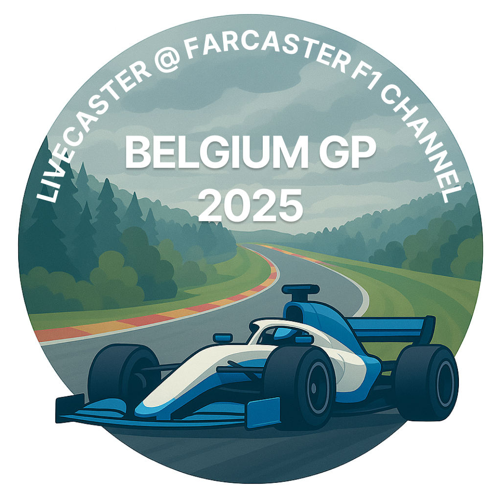 Livecaster @ Formula 1 Belgium Grand Prix 2025 POAP image