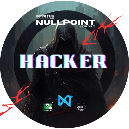 Infinitus NULLPOINT CTF 2026 Hacker POAP image