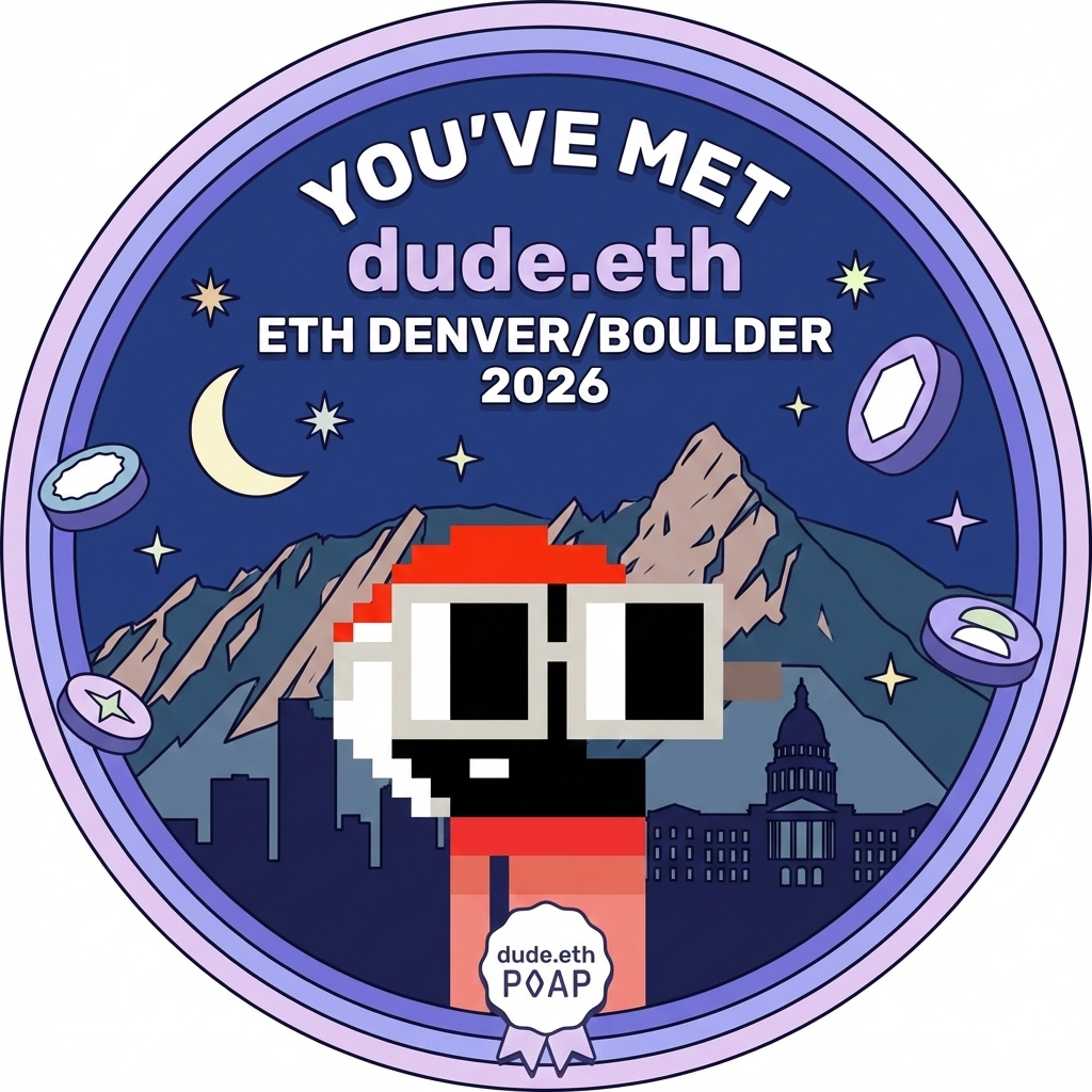 I met dude.eth! drop image