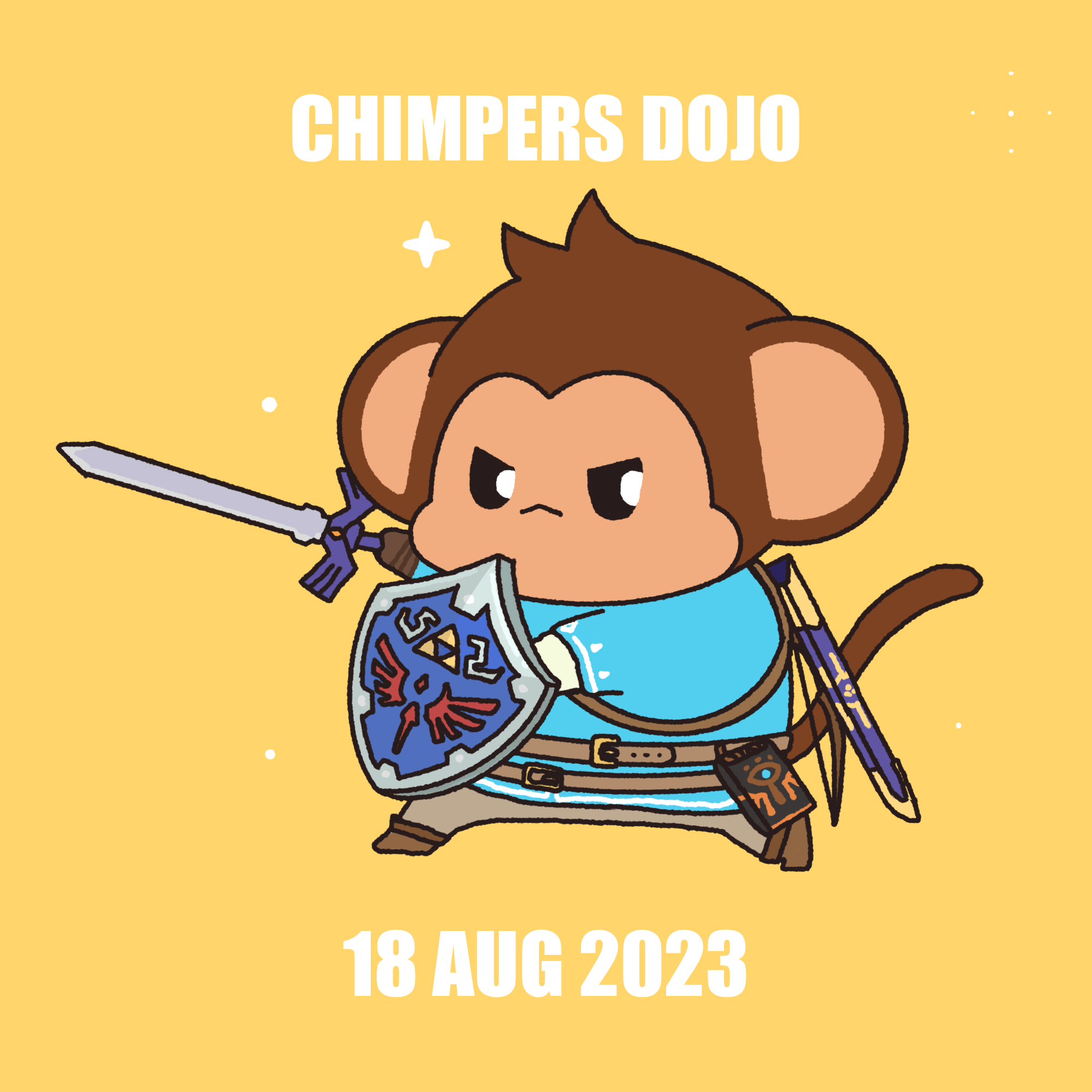 Chimpers Dojo Chill Space 18 August '23 POAP image