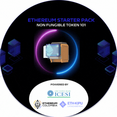 Ethereum Starter Pack #4 - NFT 101 ICESI POAP image