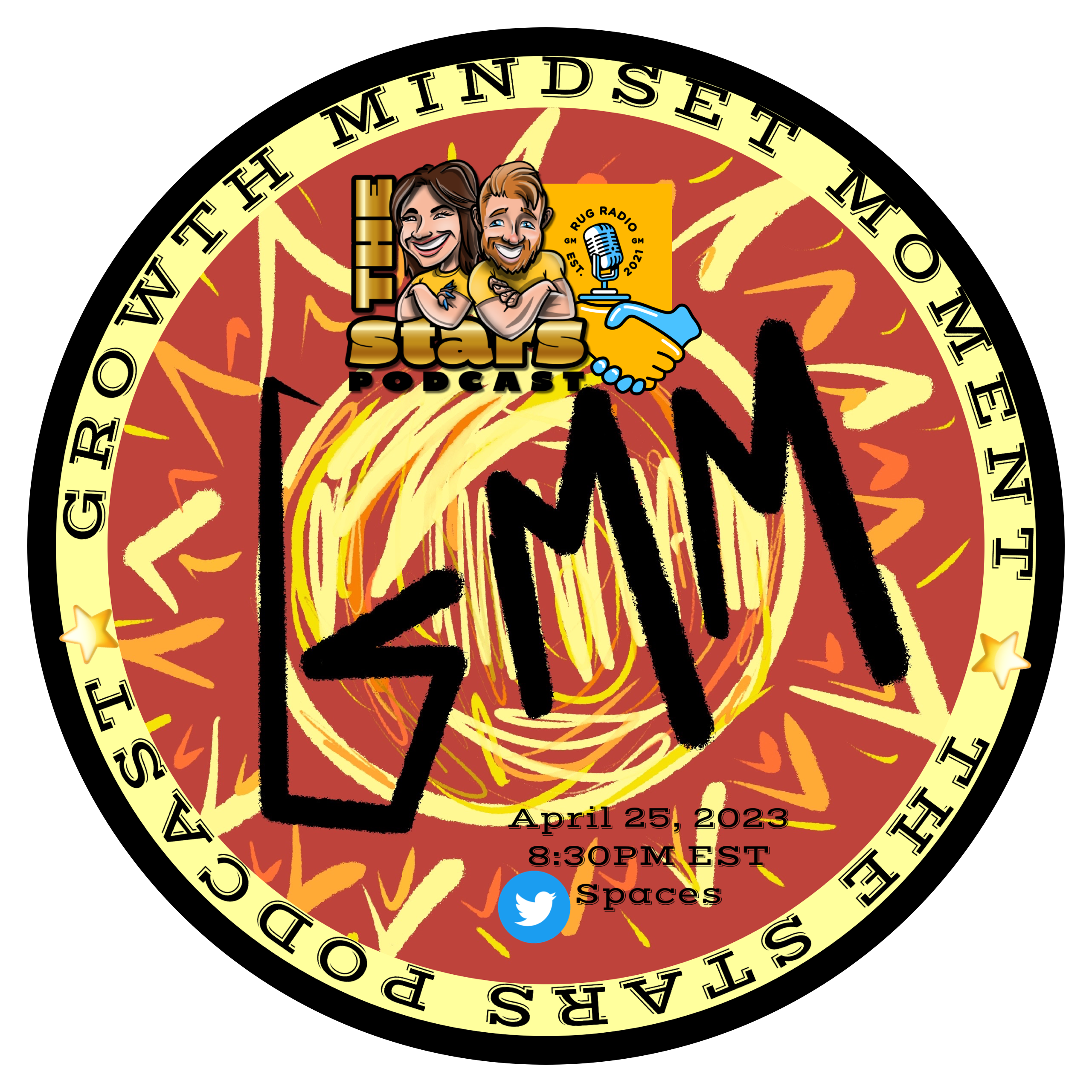 Growth Mindset Moment: The Stars Podcast 4-25-23 #RugRadio POAP image