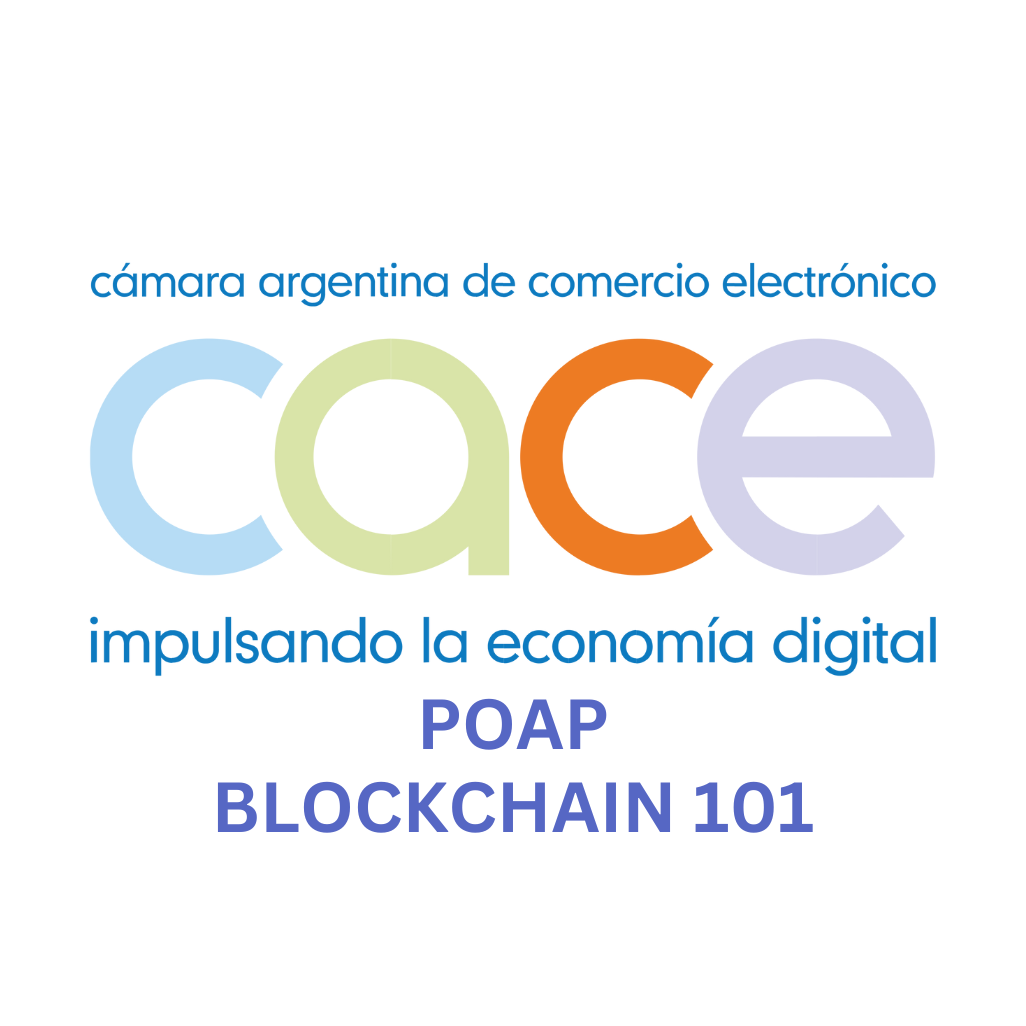 CACE - Prueba de participación en capacitación sobre blockchain. POAP image