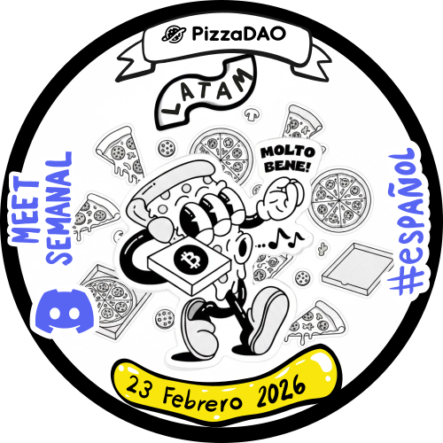 Pizza DAO Latam - Discord Meet - 23 Feb. 2026 POAP image