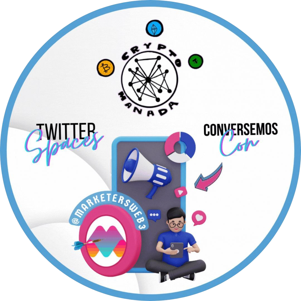 7th Twitter Spaces: Cryptomanada y MarketersWeb3 POAP image
