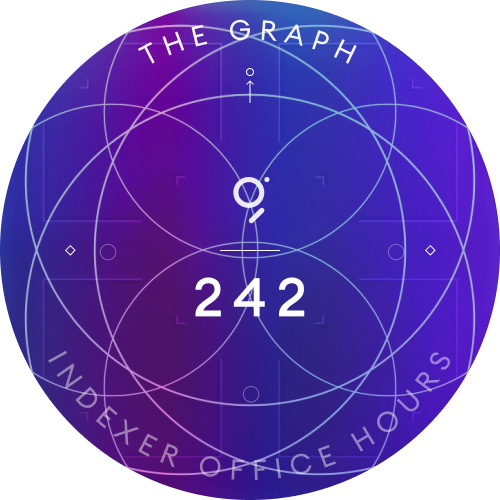 The Graph Indexer Office Hours #242 POAP image