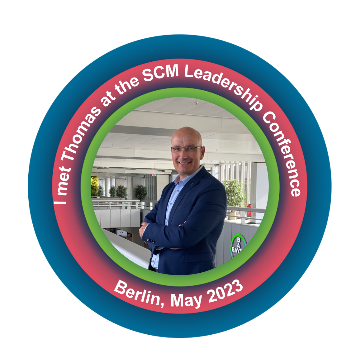 I met Thomas Panzer at the SCM Leadership Conference 2023 POAP image