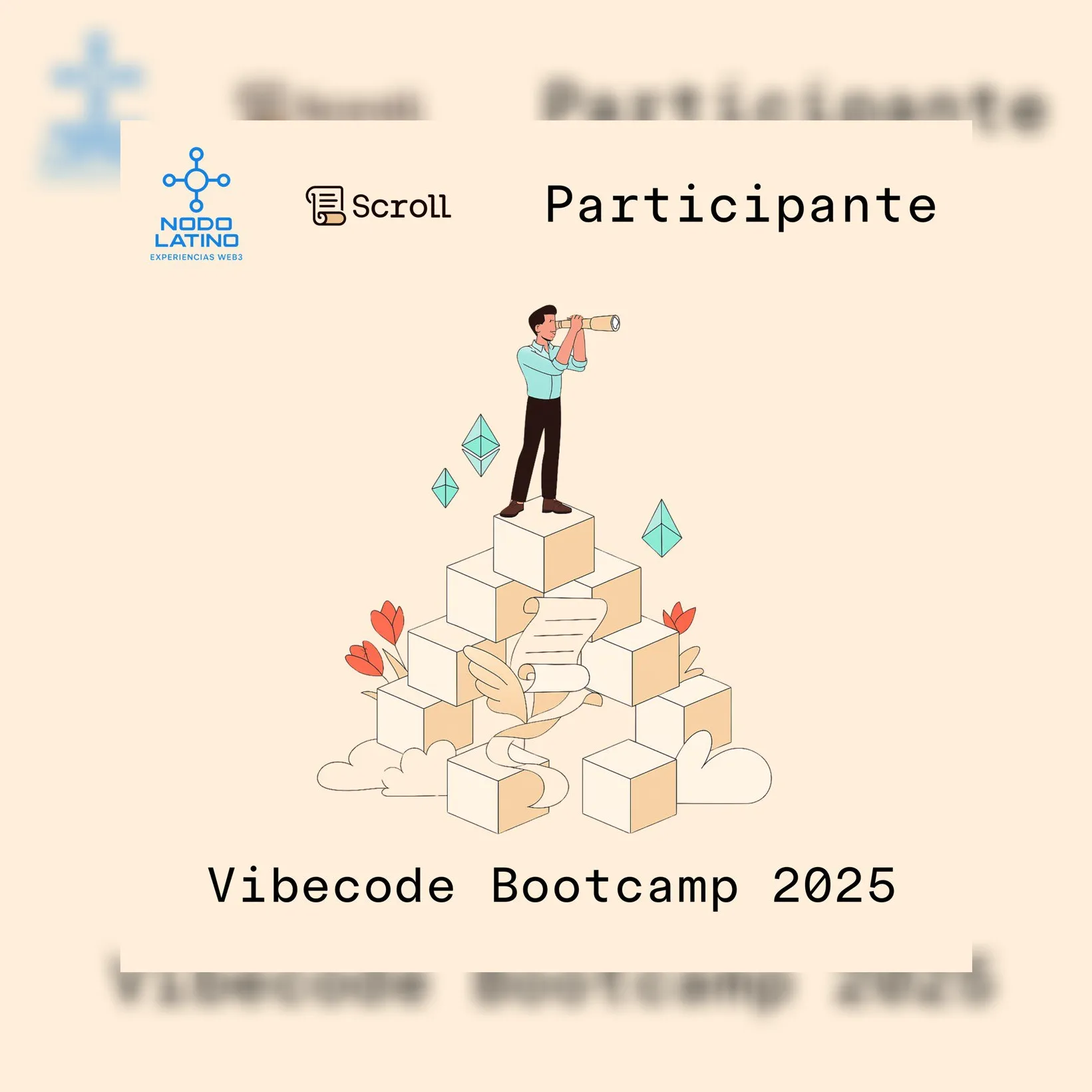 Scroll VibeCoding Bootcamp POAP image