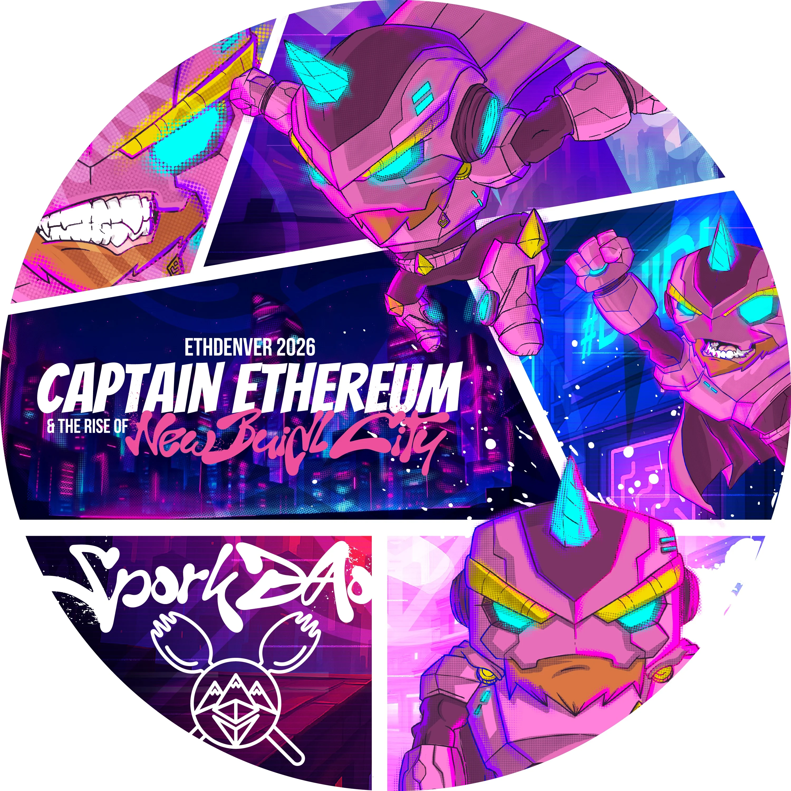 ETHDenver 2026: General Attendance POAP zoomed in.