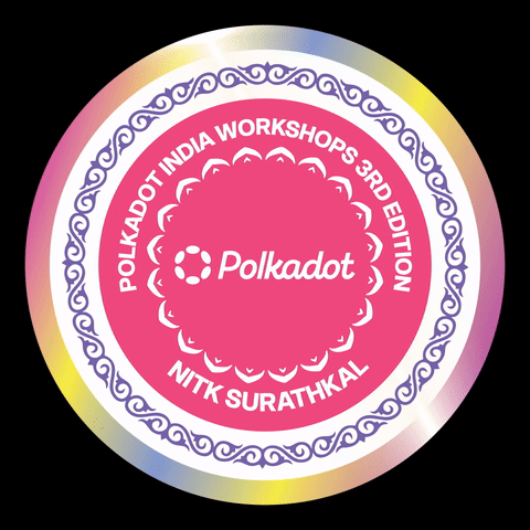Polkadot India Workshops Series - Edition 3 ft. NITK Surathkal POAP image