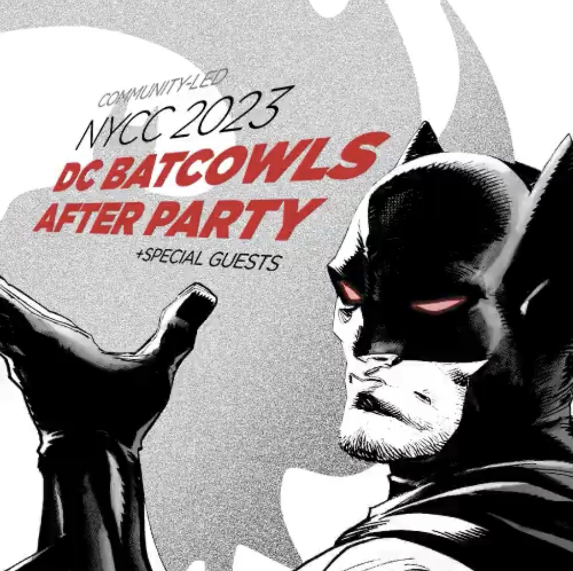 Community-Led After Party for NYCC 2023 | DC BatCowls POAP image