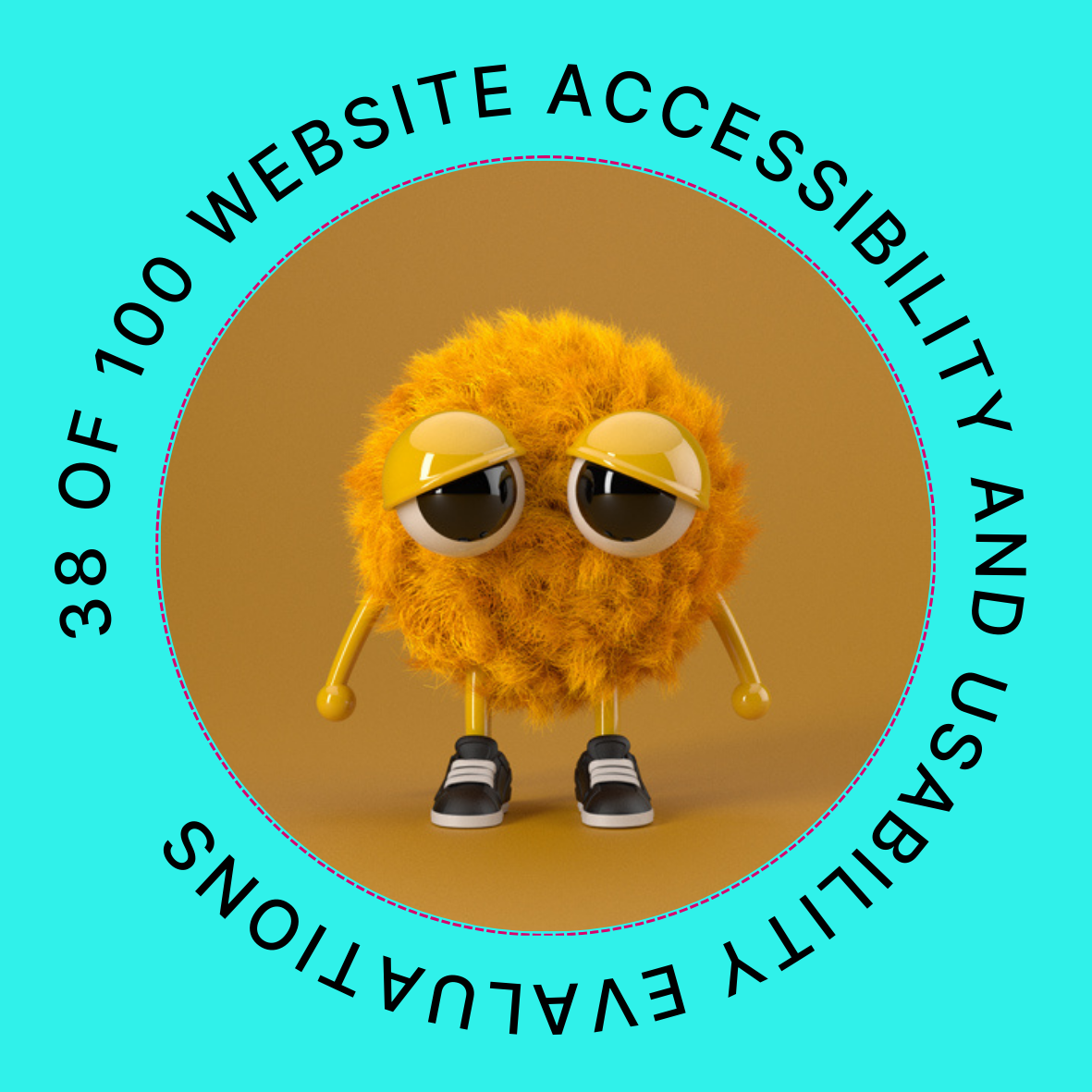 38 of 100 Website Accessibility and Usability Evaluations POAP image