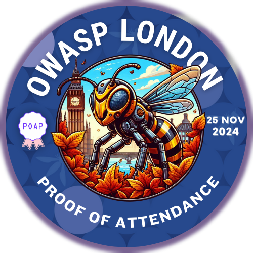 OWASP London Chapter Meetup [25 Nov 2024] POAP image