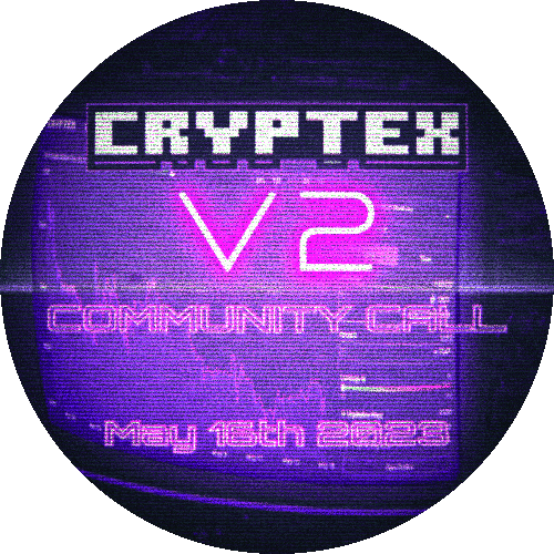 Cryptex Finance May Community Call POAP image