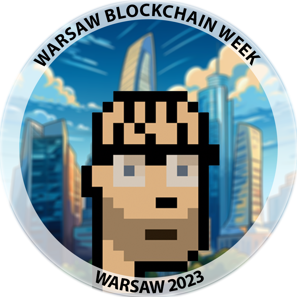 You've met Chris in Warsaw during ETHCC Warsaw POAP image
