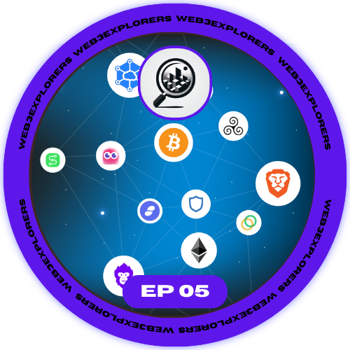 WEB3EXPLORERS🔎- EP5 - Actualidad WEB3 POAP image