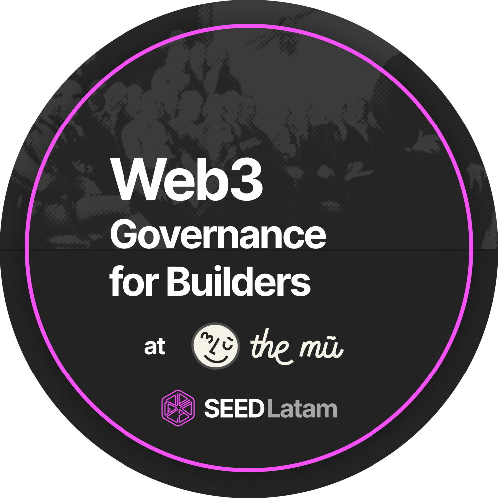 Web3 Governance for builders POAP image