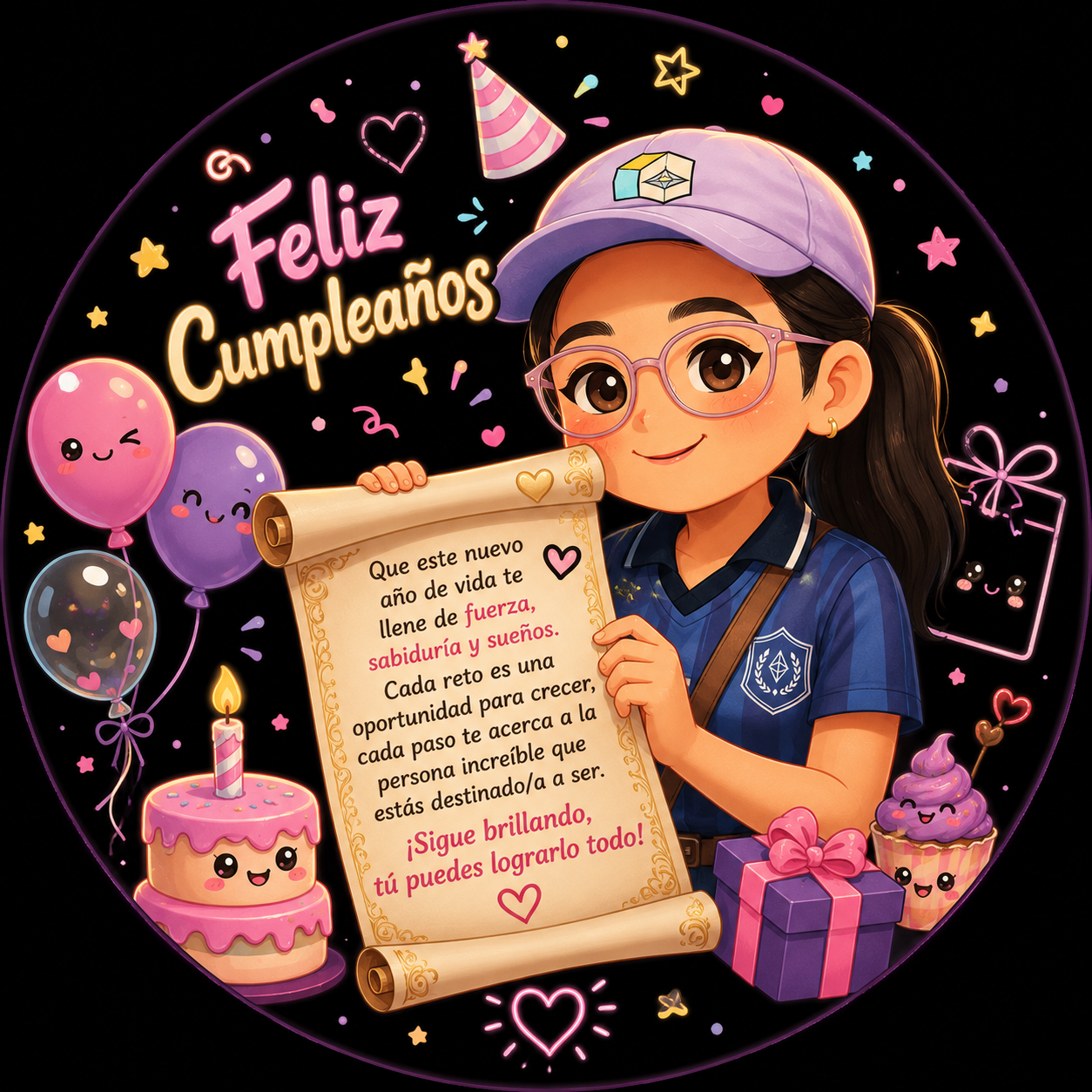 Que este día sea el mejor para ti.🎂🌟