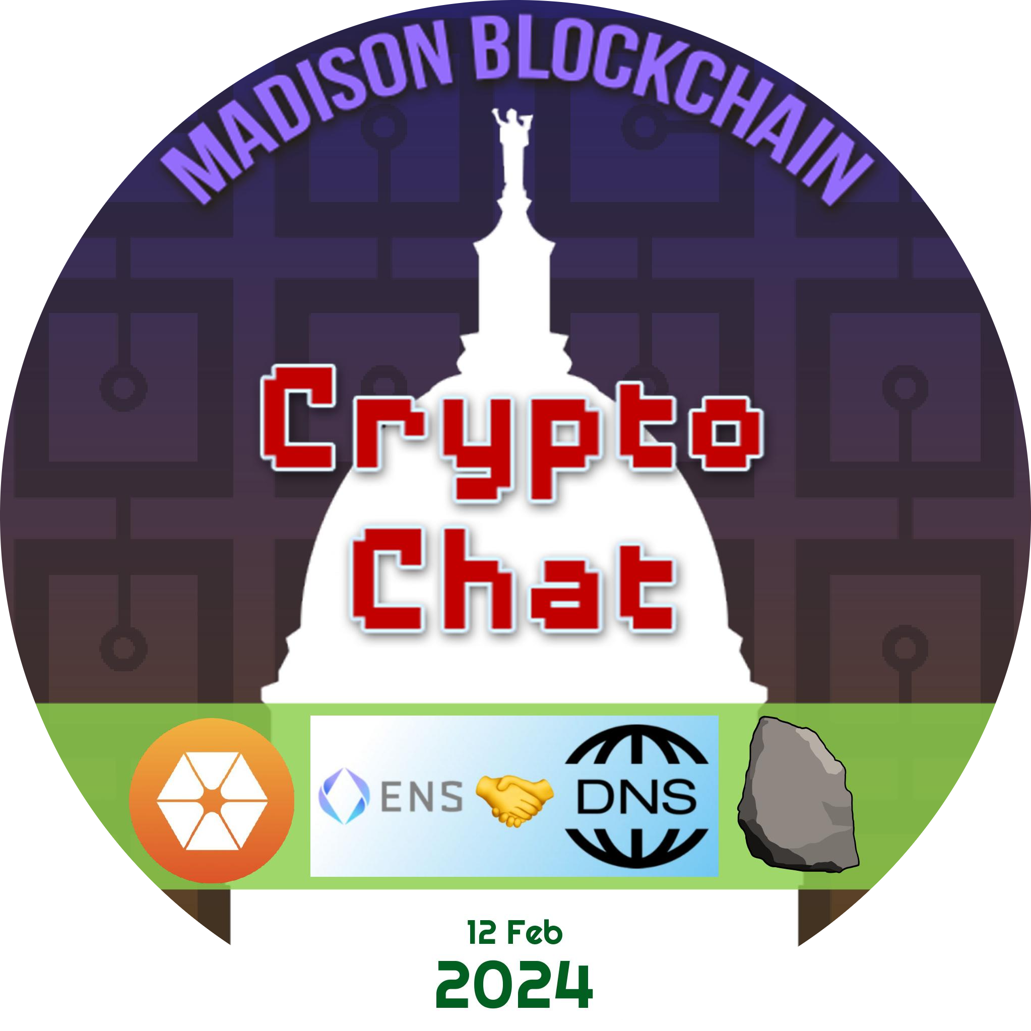 Madison Blockchain Crypto Chat February 12th 2024 POAP image
