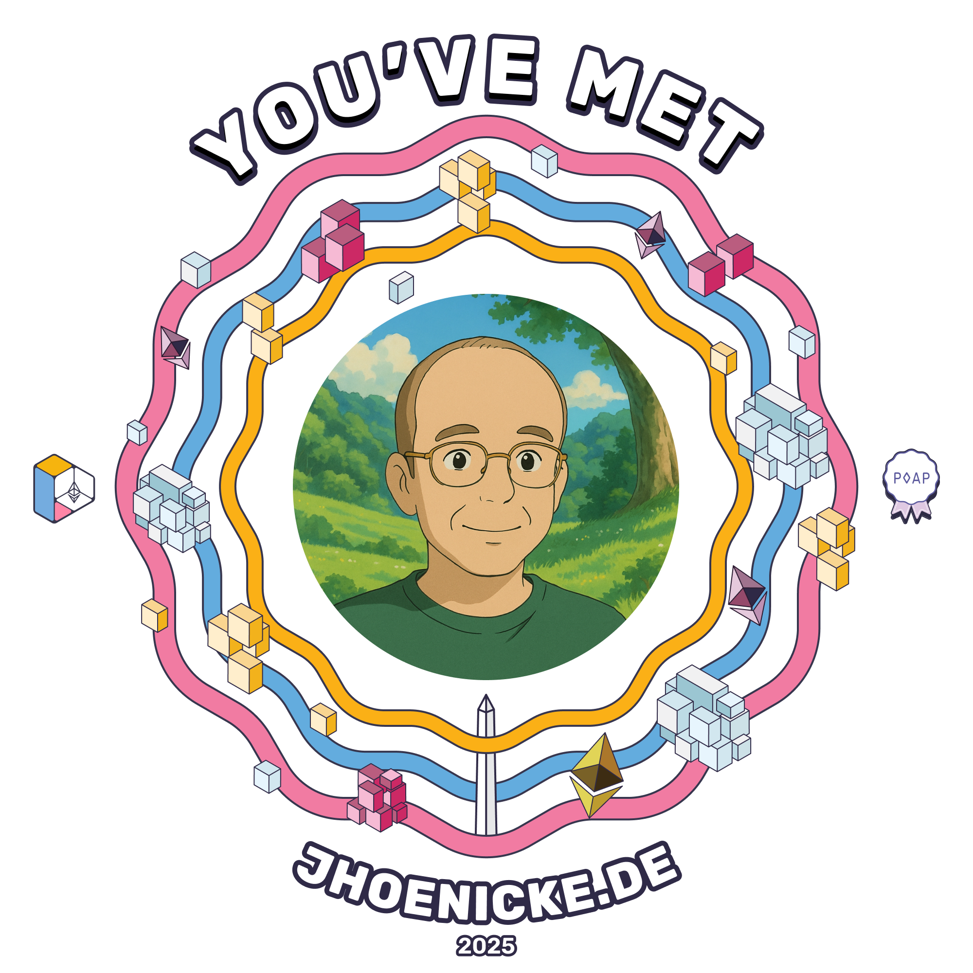 You've met Jochen at Devconnect ARG POAP image