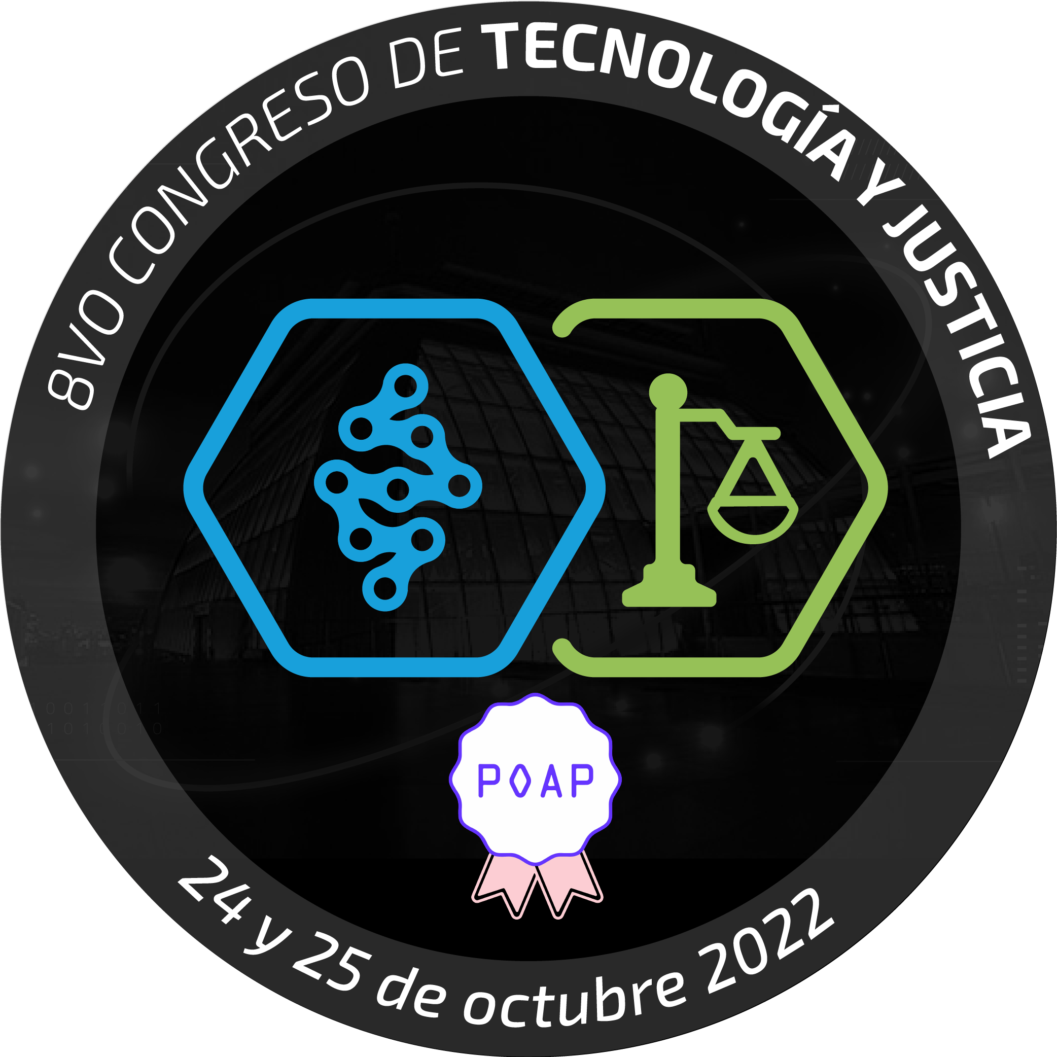 8vo Congreso de Tecnología y Justicia - Argentina POAP image